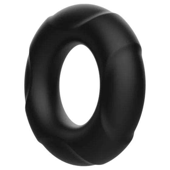 Pulselock Cirkl - silikónový erekčný krúžok (čierny) - 22 mm