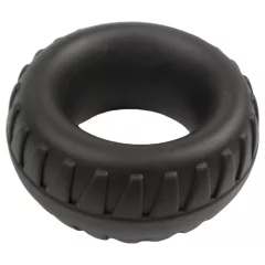   Pulselock Oak - extra hrubý silikónový erekčný krúžok (čierny) - 40 mm