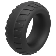   Pulselock Oak - extra hrubý silikónový erekčný krúžok (čierny) - 40 mm