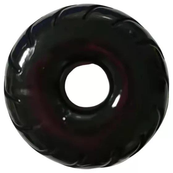 Pulselock Forge - erekly so vzorom kolesa z TPE (čierny) - 19 mm