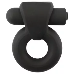   Pulselock Vantr - akumulátorový vibračný krúžok na penis a semenníky (čierny) - 25 mm