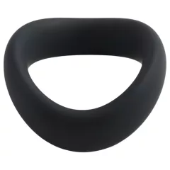   Pulselock Cocktura - skrútený silikónový erekčný krúžok (čierny) - 50 mm
