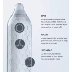 LELO Hex Original - kondóm - ultra tenký - 1 kus