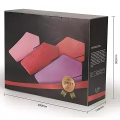   Desirel Magic Pillow klinový sex vankúš set - malý + veľký (čierny)