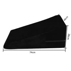   Desirel Magic Pillow - klinový sex vankúš - veľký (čierny)