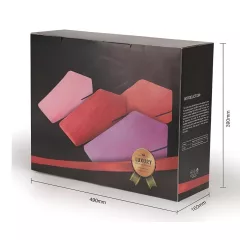   Desirel Magic Pillow - klinový sex vankúš - veľký (červený)
