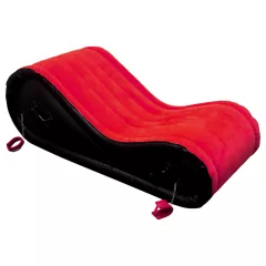   Desirel Magic Pillow - Nafukovací BDSM sexuálny nábytok - s putami (červený)