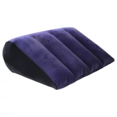   Desirel Magic Pillow - nafukovací klinový sex vankúš (tmavofialový)