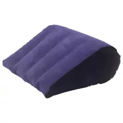   Desirel Magic Pillow - nafukovací klinový sex vankúš (tmavofialový)