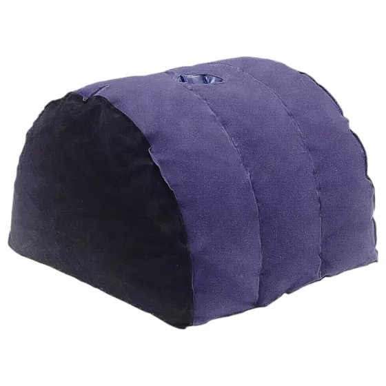 Desirel Magic Pillow - Nafukovací sex vankúš - s držiakom na dildo (fialový)