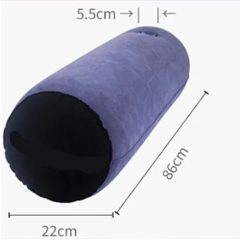   Magic Pillow - nafukovací sexuálny vankúš - valcovitý (fialový)