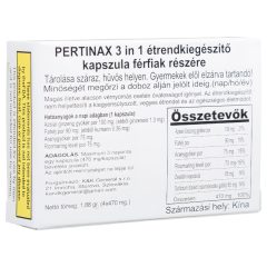   Pertinax 3v1 Plus - výživový doplnok pre mužov (4 kapsuly)