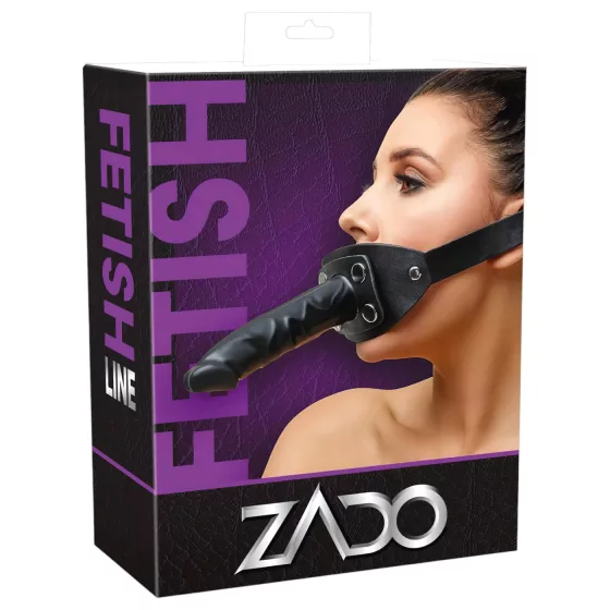 ZADO - ústna zátka na penis - čierna