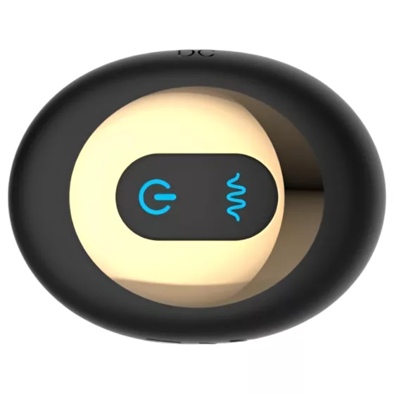 Funny Me 360 - análny vibrátor - vodotesný - čierny