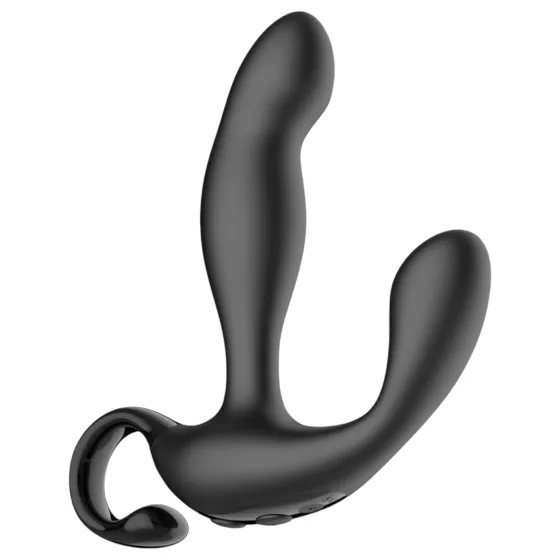 Funny Me - vibračný stimulátor prostaty s diaľkovým ovládaním - čierny