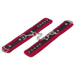 ZADO - kožené členkové putá (červené)