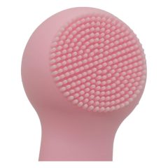   FaceClean - dobíjací, vodotesný masážny prístroj na tvár (ružový)