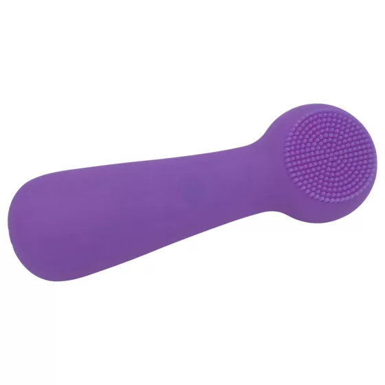 / FaceClean - akumulátorové, vodeodolné zariadenie na masáž tváre (fialové)