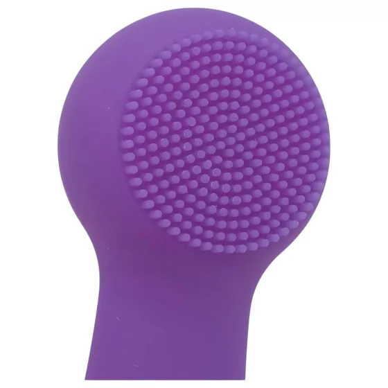 / FaceClean - akumulátorové, vodeodolné zariadenie na masáž tváre (fialové)