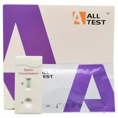   Rýchly test Alltest na koncentráciu spermií na domáce použitie (2 ks)