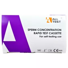   Rýchly test Alltest na koncentráciu spermií na domáce použitie (2 ks)