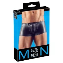 Svenjoyment - pánske boxerky so zipsom - čierne