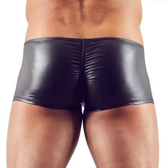 Svenjoyment - pánske boxerky so zipsom - čierne - XXL