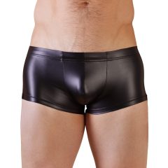 / NEK - lesklé krátke boxerky (čierne)