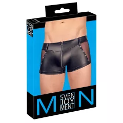 Svenjoyment - pánske boxerky - lesklé - čierne - M