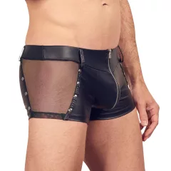 Svenjoyment - pánske boxerky - lesklé - čierne - M