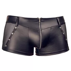 Svenjoyment - pánske boxerky - lesklé - čierne - M