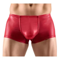   Svenjoyment - pánske boxerky push-up - lesklé - červené - M