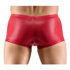   Svenjoyment - pánske boxerky push-up - lesklé - červené - M