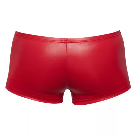 Svenjoyment - pánske boxerky push-up - lesklé - červené - 2XL