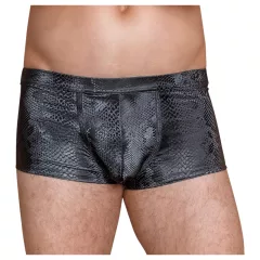 NEK - boxerky so vzorom hadiej kože (čierne) - M