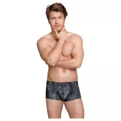 NEK - boxerky so vzorom hadiej kože (čierne) - M