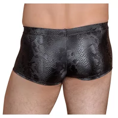 NEK - boxerky so vzorom hadiej kože (čierne) - M