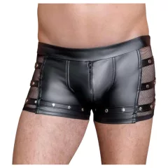 NEK - pánske boxerky - nitované, so zipsom - čierne - M