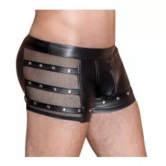 NEK - pánske boxerky - nitované, so zipsom - čierne - M