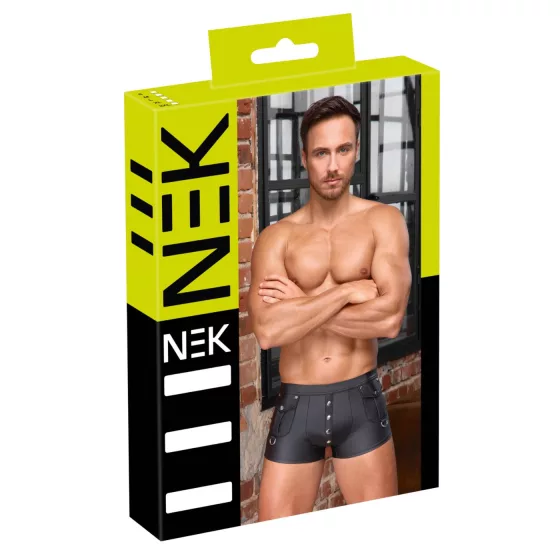 NEK - pánske spodné prádlo s matným efektom (čierne) - XL