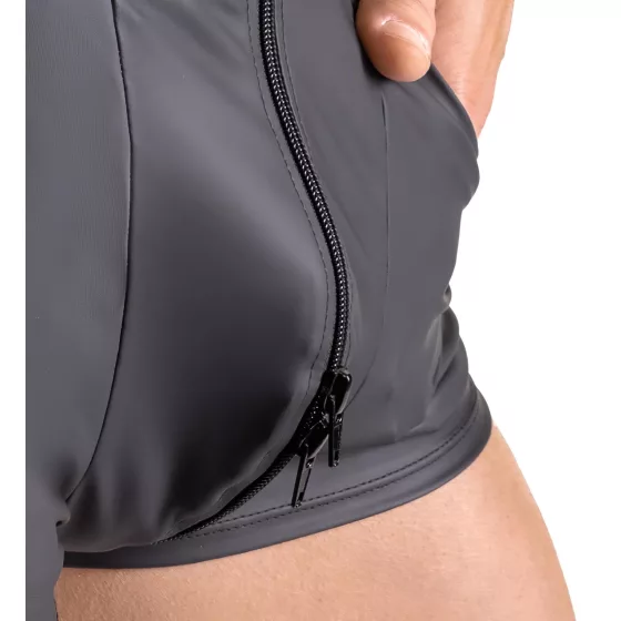 Svenjoyment - bezrukový, krátky pánsky overal (čierny) - L