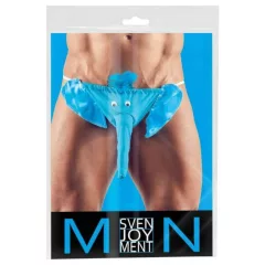 Svenjoyment - modré tangá s motívom slona (S-L)