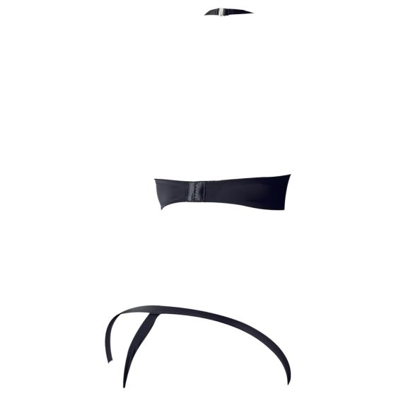 Cottelli - Kovové kruhové podprsenky set (čierny)