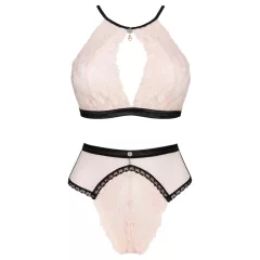 Obsessive - erotická podprsenka set - ružová