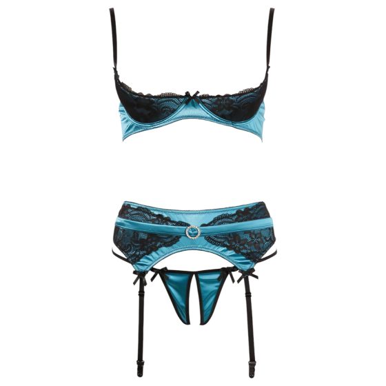 Cottelli - Jade - exkluzívny zdvíhač pŕs set (zelený)