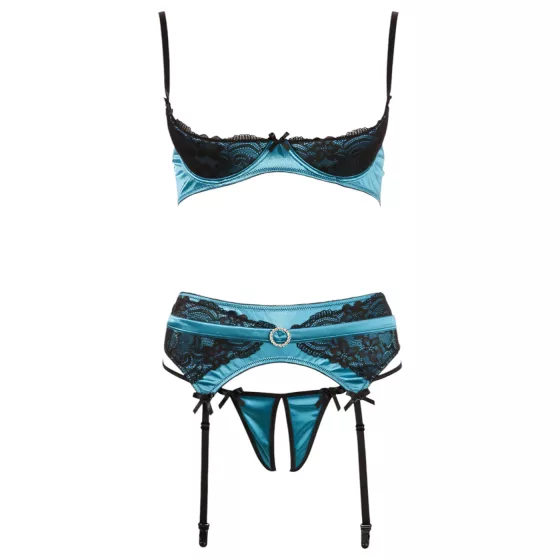 Cottelli - Jade - luxus zdvíhač pŕs set (zelený)