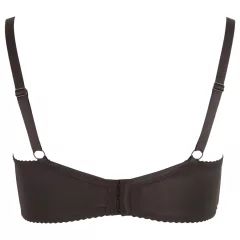  Cottelli - podprsenka s kosticami - plus size - čierna - 90D