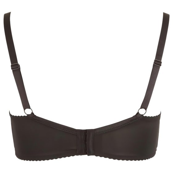 Cottelli - podprsenka s kosticami - plus size - čierna - 95D