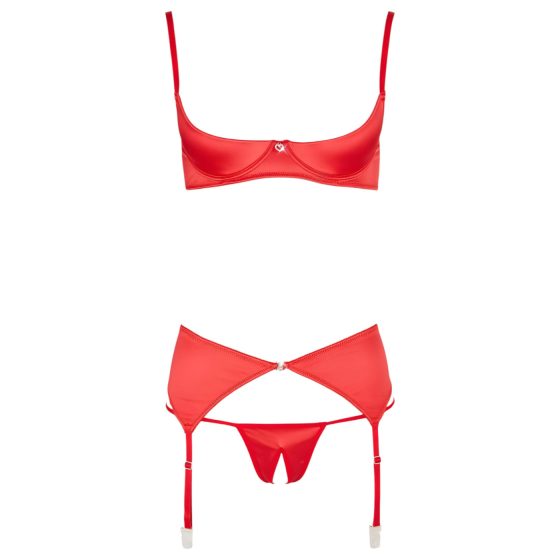 Cottelli - sexy set s červeným srdcovým zdvihom