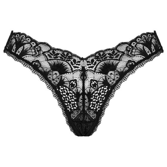 Obsessive Donna Dream - čipkované tangá (čierne)